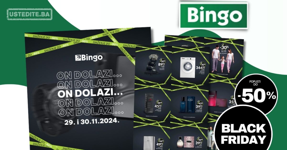 Bingo BLACK FRIDAY 29-30.11.2024.