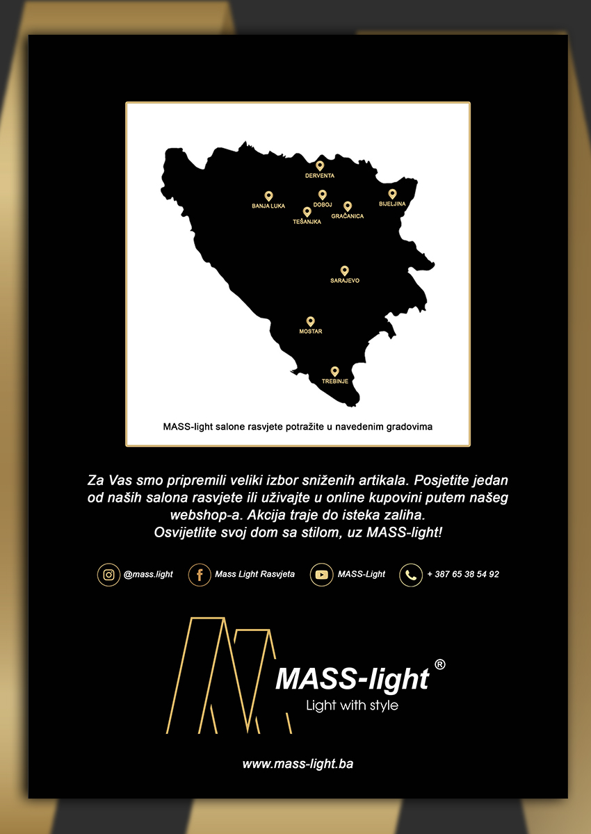 MASS light katalog SNIŽENJE do 40% 