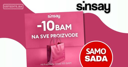 Sinsay online shop -10 KM SAMO SADA!