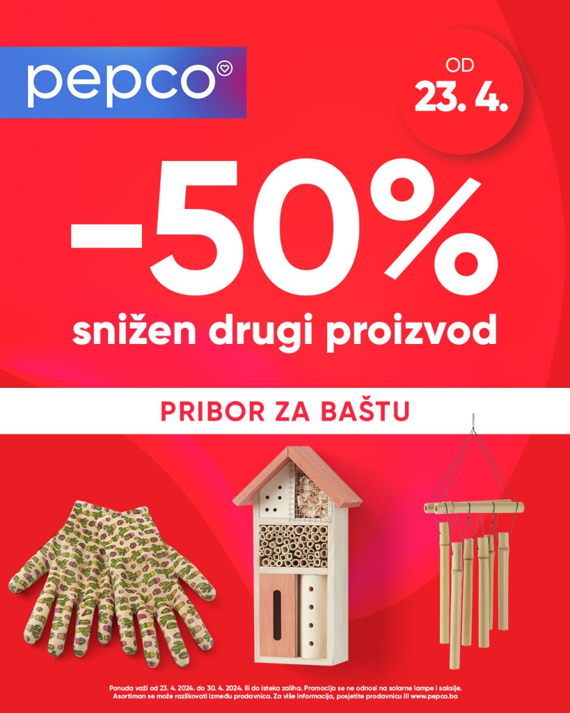 Pepco PROLJETNO SNIŽENJE - akcija do 30.4.2024. 