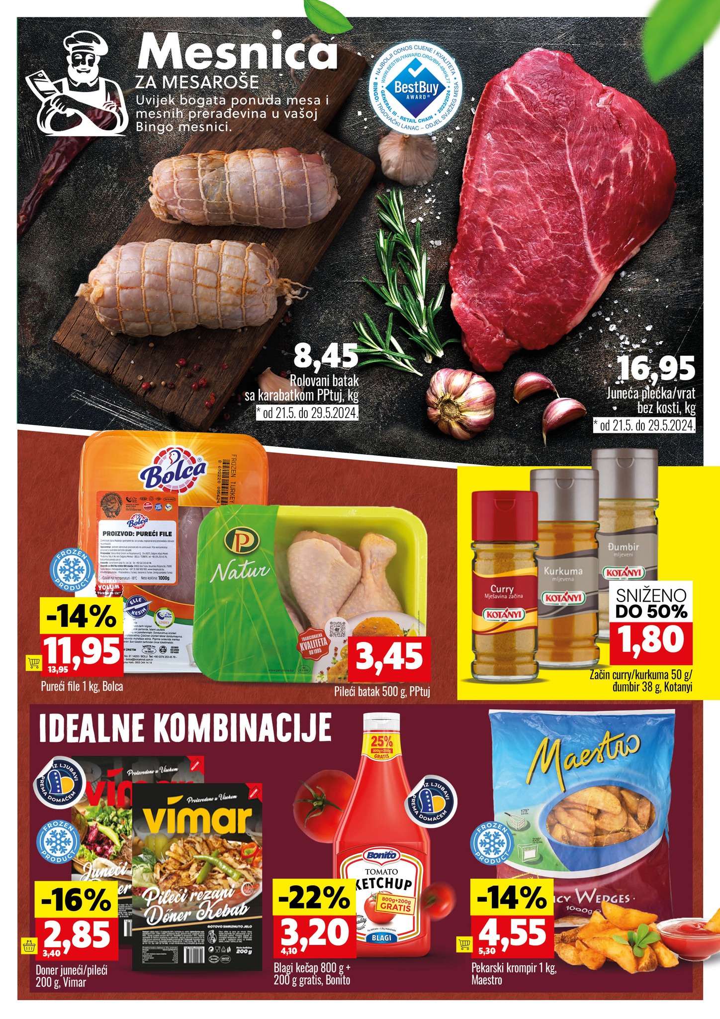 Bingo katalog SNIŽENJE do 75% - akcija 21.5-2.6.2024.