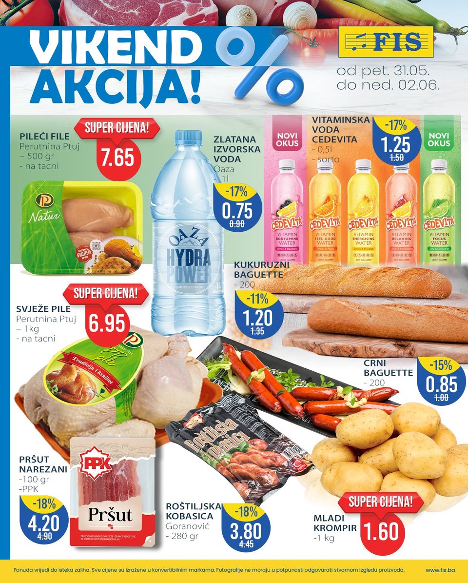 Fis vikend akcija 31.5.-2.6.2024. 