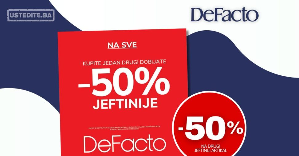 DeFacto SUPER AKCIJA 2-8.5.2024.