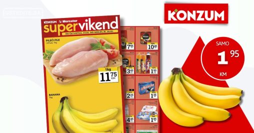 Konzum vikend akcija 23-26.5.2024.