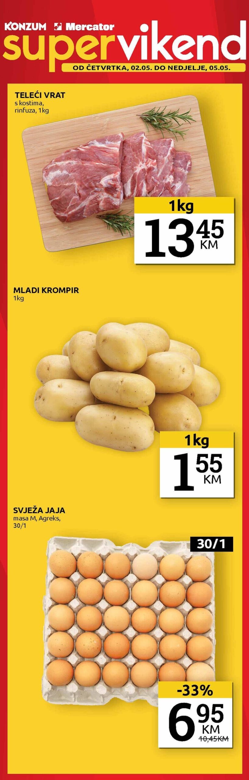 Konzum vikend akcija 2-25.5.2024. 