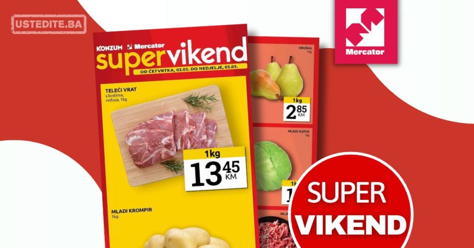 Mercator vikend akcija