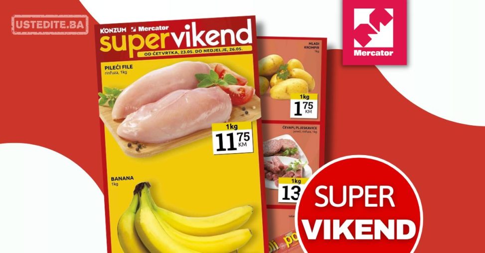 Mercator vikend akcija 23-26.5.2024.