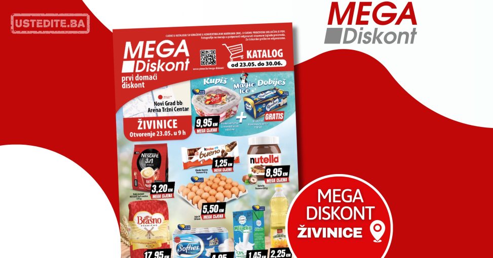 Mega Diskont katalog ŽIVINICE 23-30.5.2024.