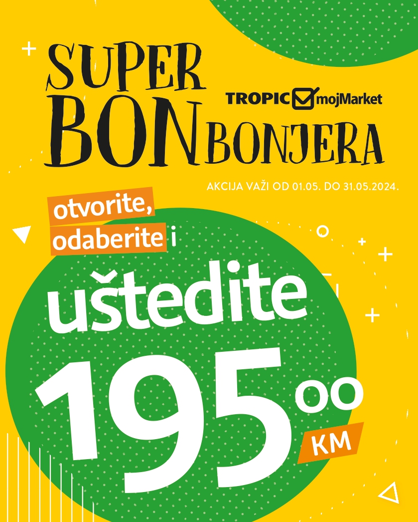 TROPIC & MOJMARKET SUPER BONBONJERA