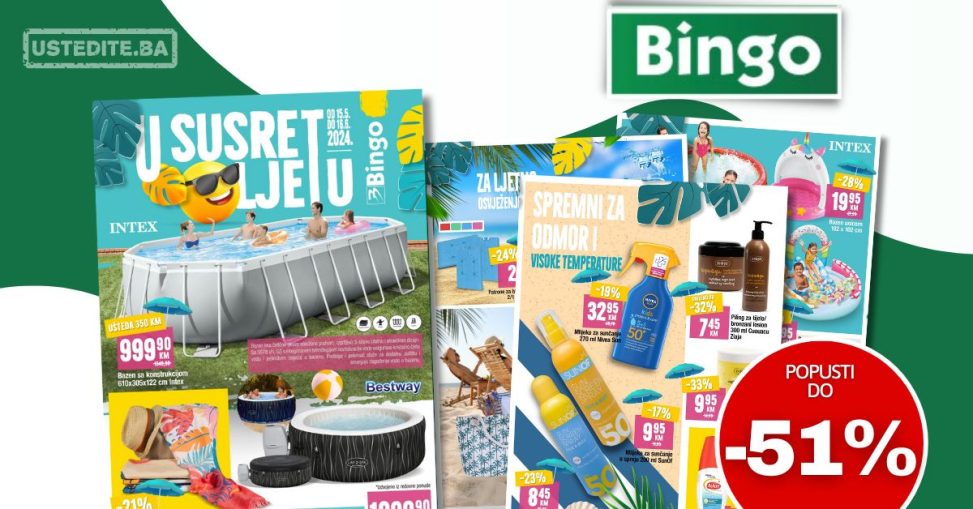 Bingo katalog SVE ZA LJETO 15.5-16.6.2024.