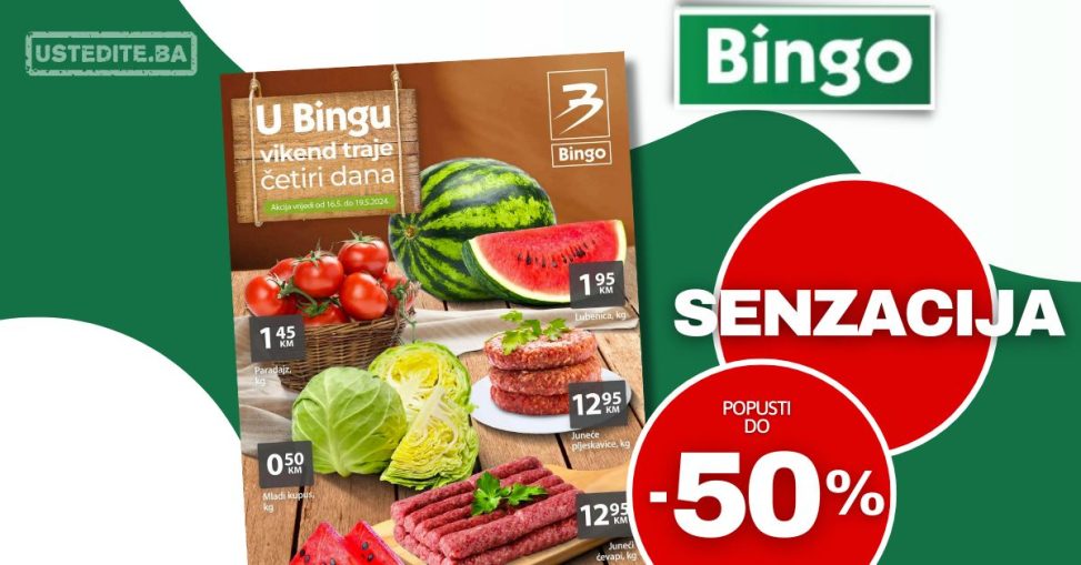 Bingo vikend akcija 16-19.5.2024.