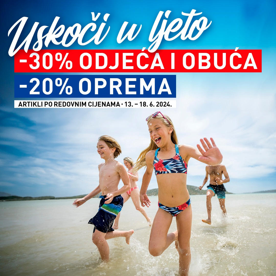 Intersport SUPER SNIŽENJE 13-18.6.2024. 