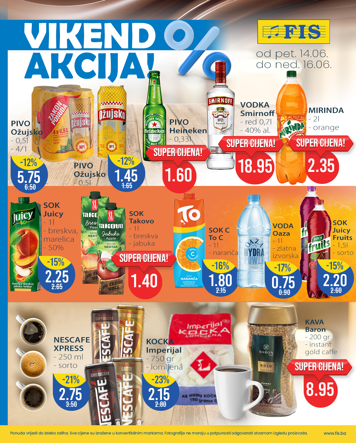 Fis vikend akcija 14-16.6.2024.