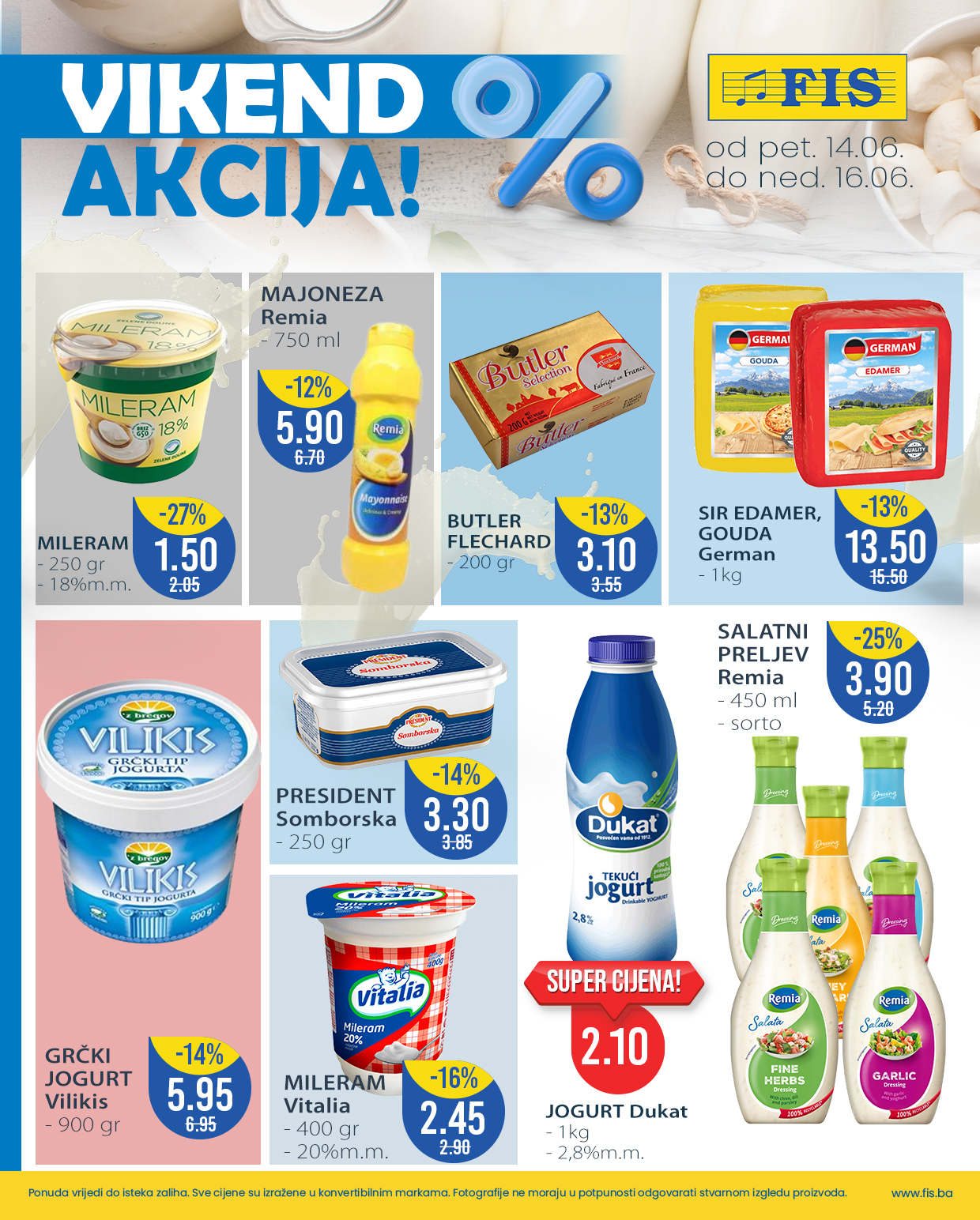 Fis vikend akcija 14-16.6.2024.