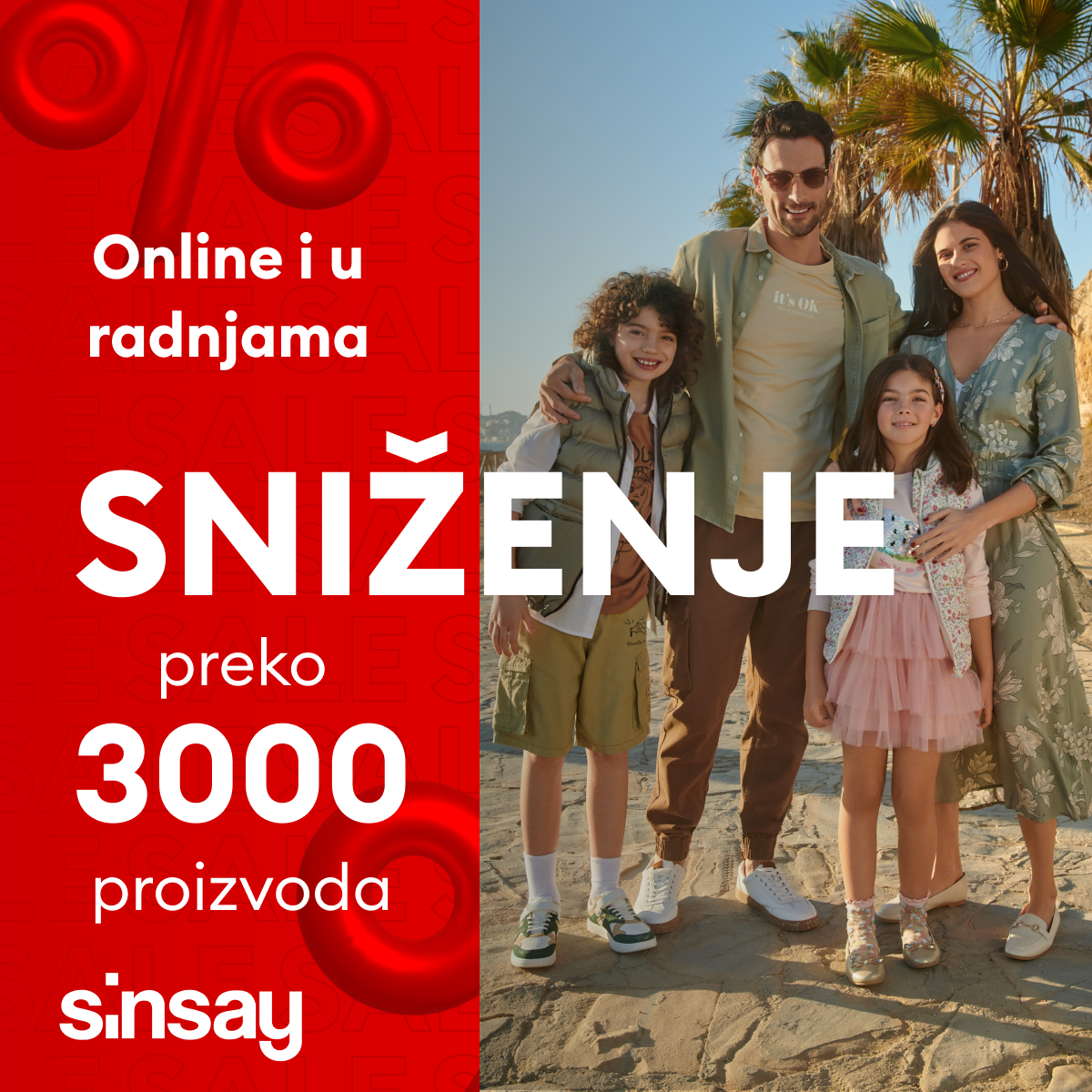 Sinsay SNIŽENJE preko 3.000 proizvoda!