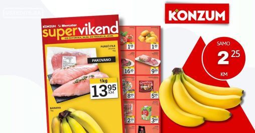 Konzum vikend akcija 6-9.6.2024.