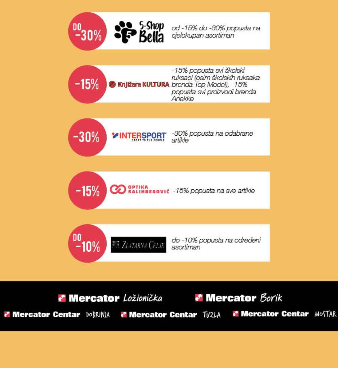 Mercator SHOPPING DAYS do 70% 13.6.-15.6.2024.