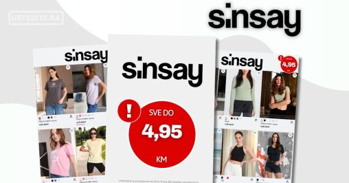 Sinsay SVE DO 4,95 KM