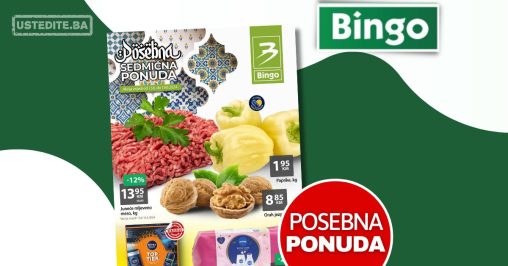 Bingo vikend akcija POSEBNA PONUDA 13.6-19.6.2024.