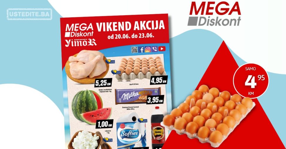 Mega Diskont vikend akcija 20-23.6.2024.