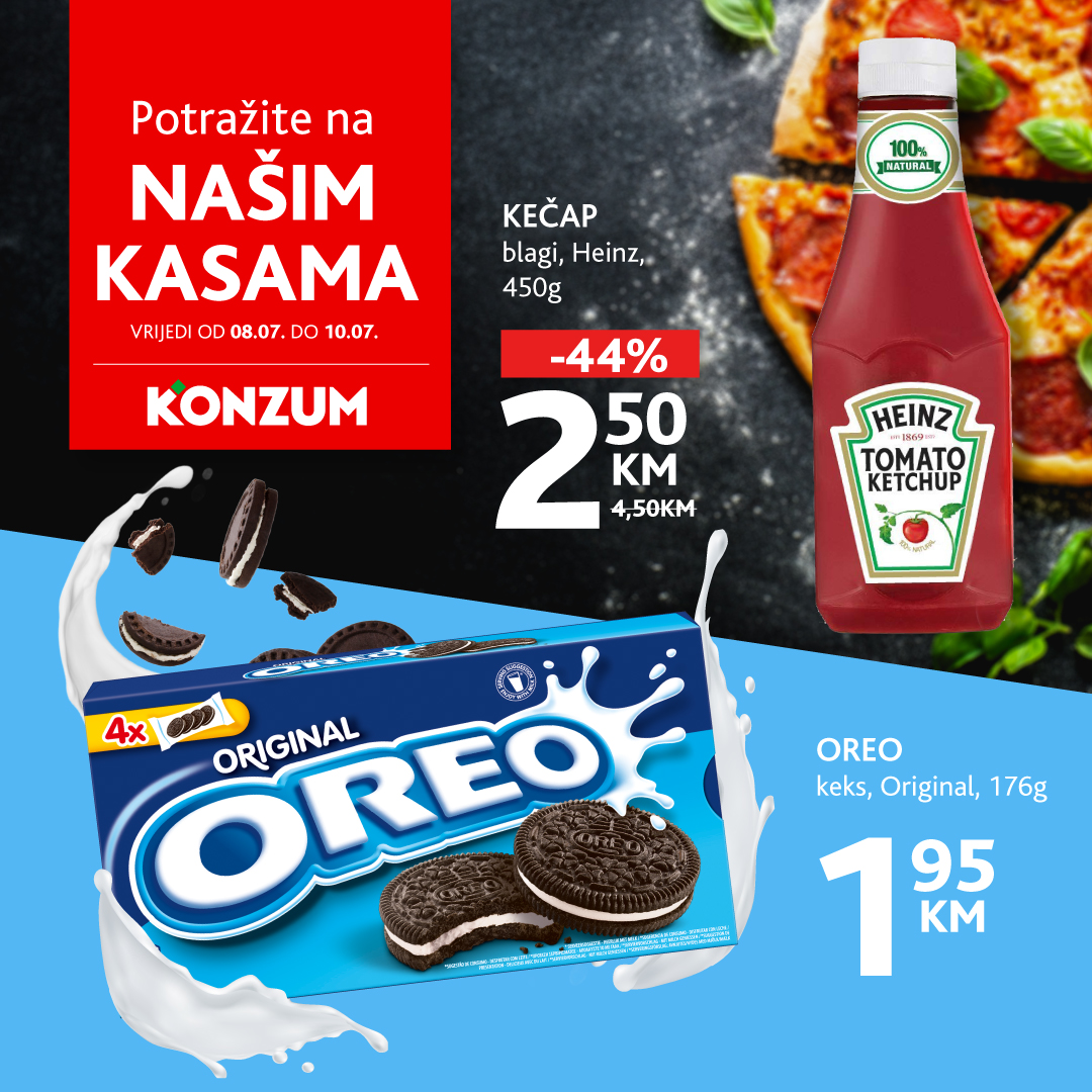 Konzum AKCIJA NA KASAMA 