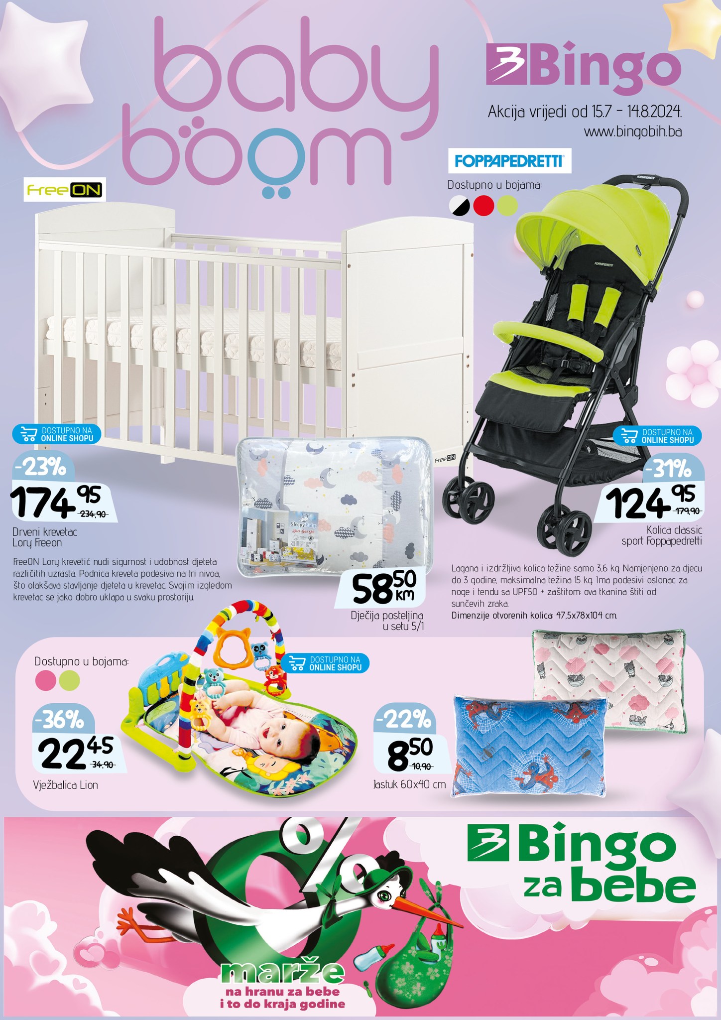 Bingo katalog BABY BOOM 15.7-14.8.2024.