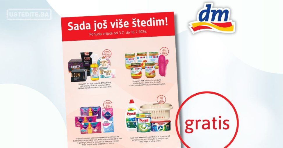 dm GRATIS - Sada još više štedim