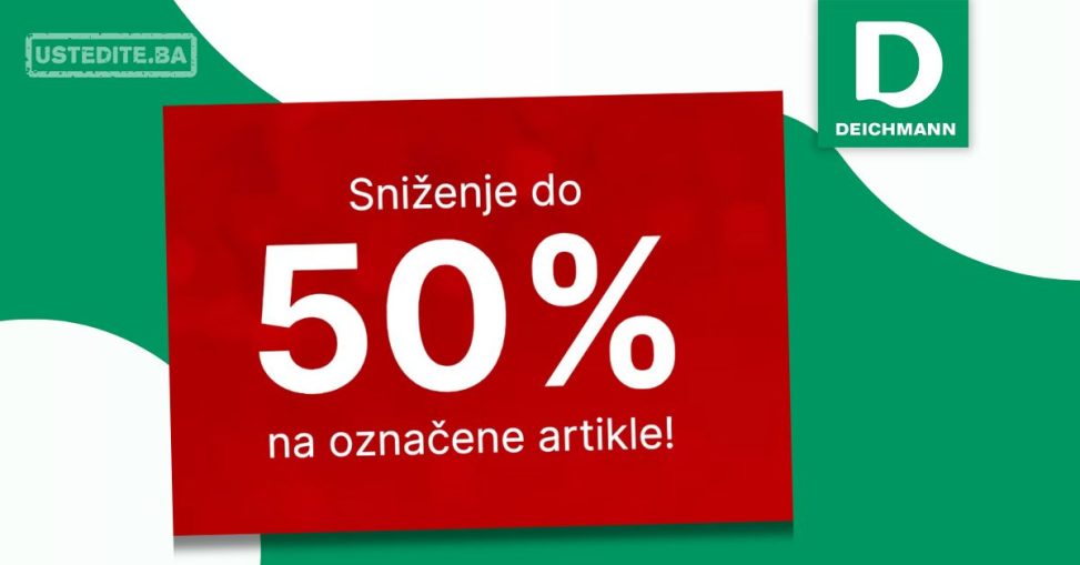 Deichmann SNIŽENJE do 50% 3-24.7.2024.