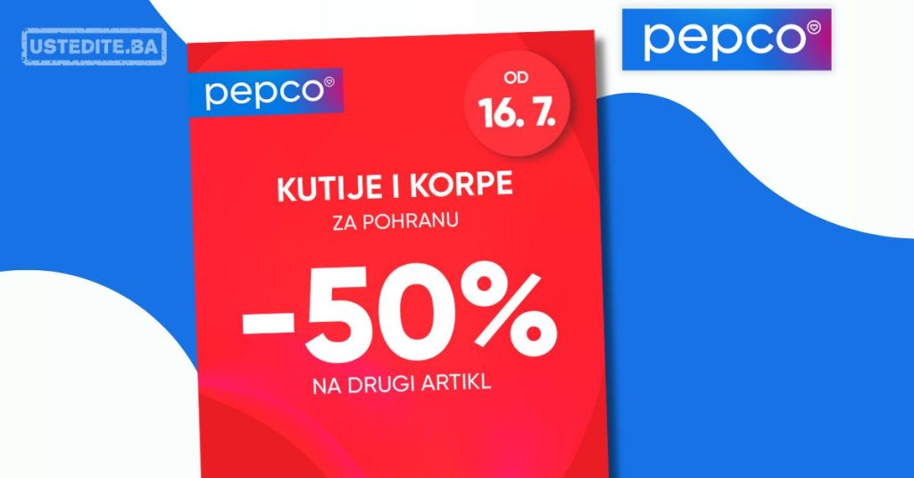 Pepco SNIŽENJE 50% 16-29.7.2024.