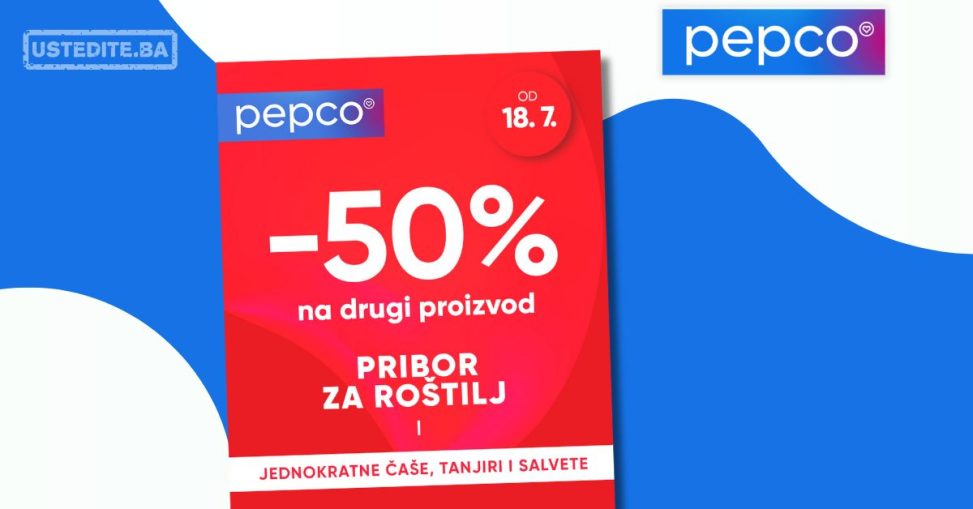 Pepco SNIŽENJE do 50% 18-24.7.2024.