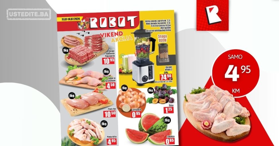 Robot vikend akcija 11-14.7.2024.