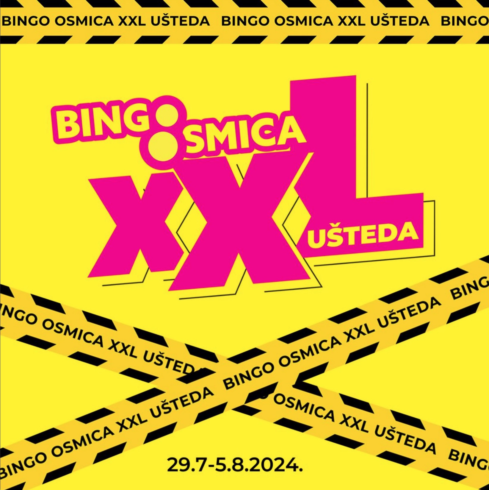 Bingo katalog OSMICA XXl UŠTEDA 29.7-5.8.2024.