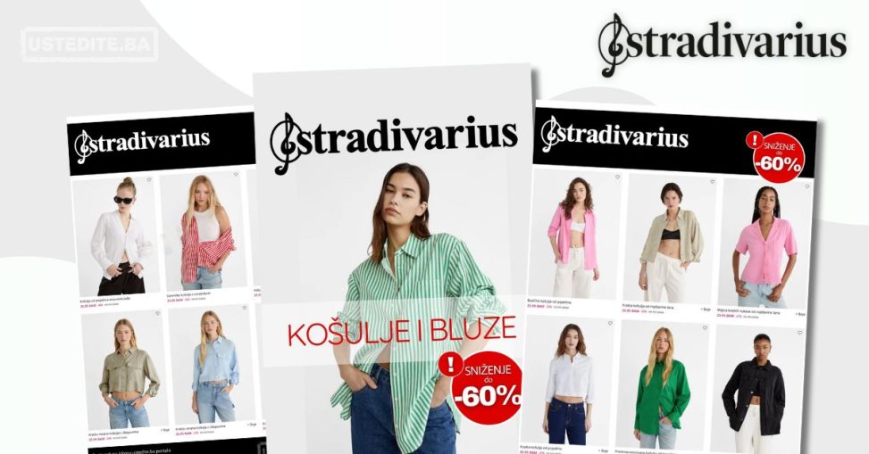 Stradivarius SNIŽENJE do 60% - juli 2024.