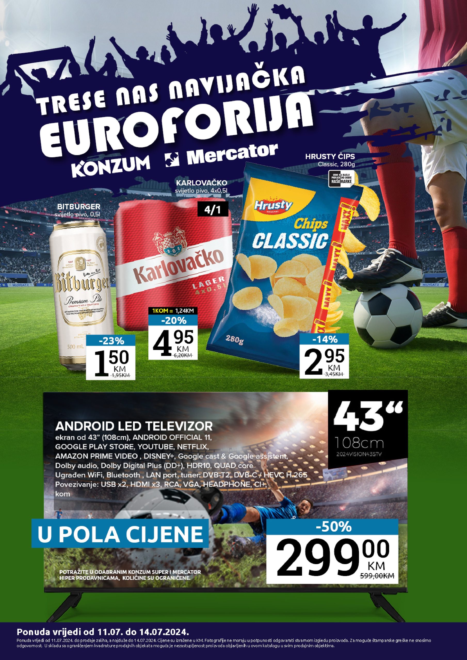 Konzum katalog EURO 2024 - 11-14.7.2024.