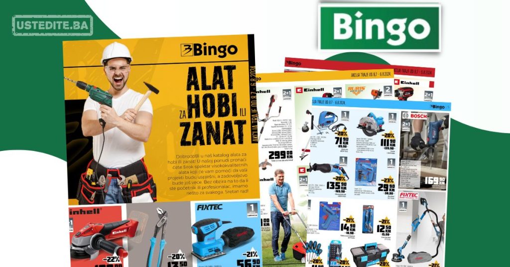 Bingo katalog Alat za hobi ili zanat 8.7-6.8.2024.