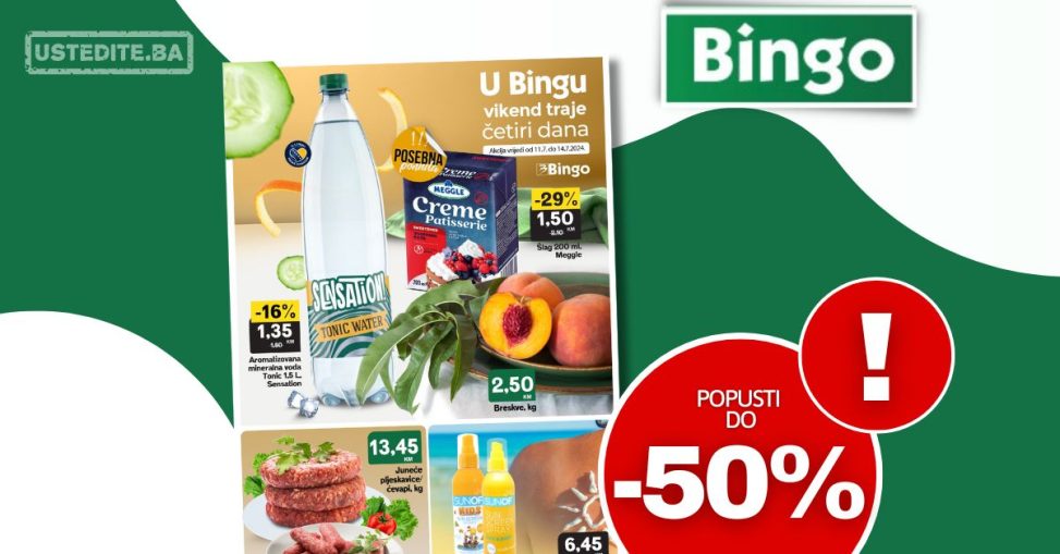 Bingo vikend akcija 11-14.7.2024.