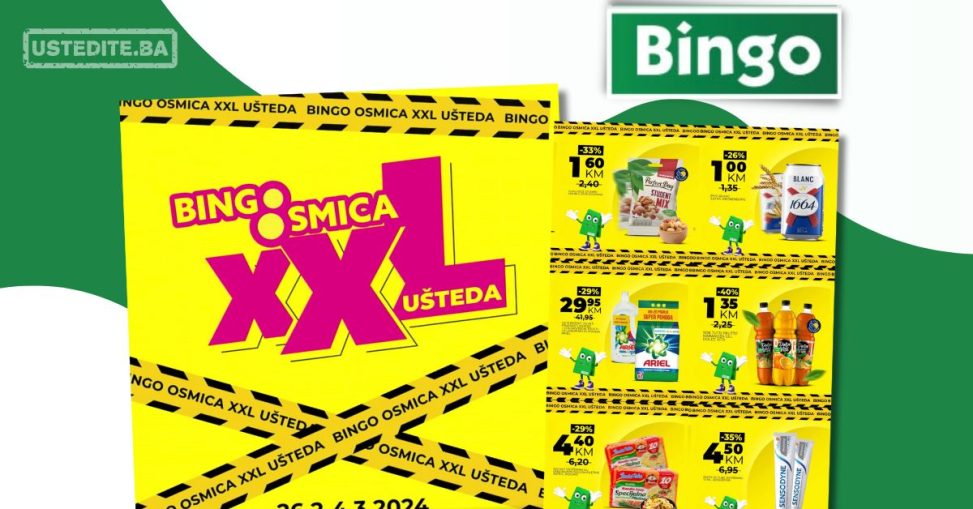 Bingo katalog OSMICA XXl UŠTEDA 29.7-5.8.2024.