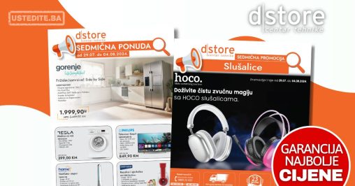 Dstore sedmična akcija 29.7-4.8.2024.