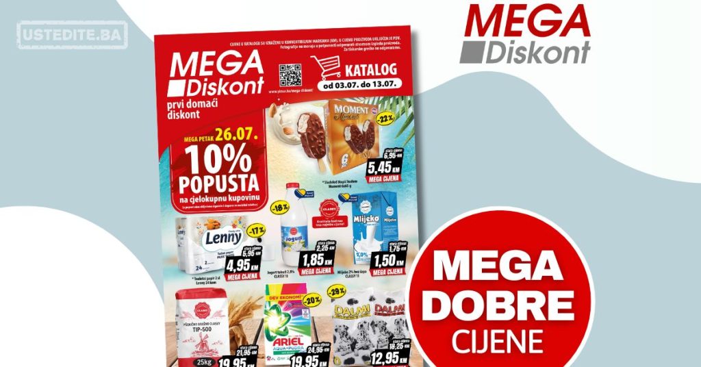 Mega Diskont katalog 3-13.7.2024.