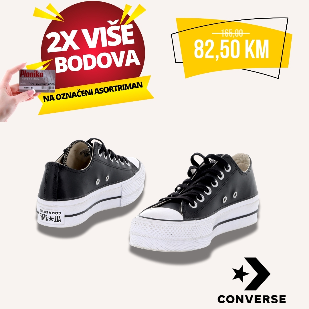 Planika SNIŽENJE - Converse patike snižene do 60% -