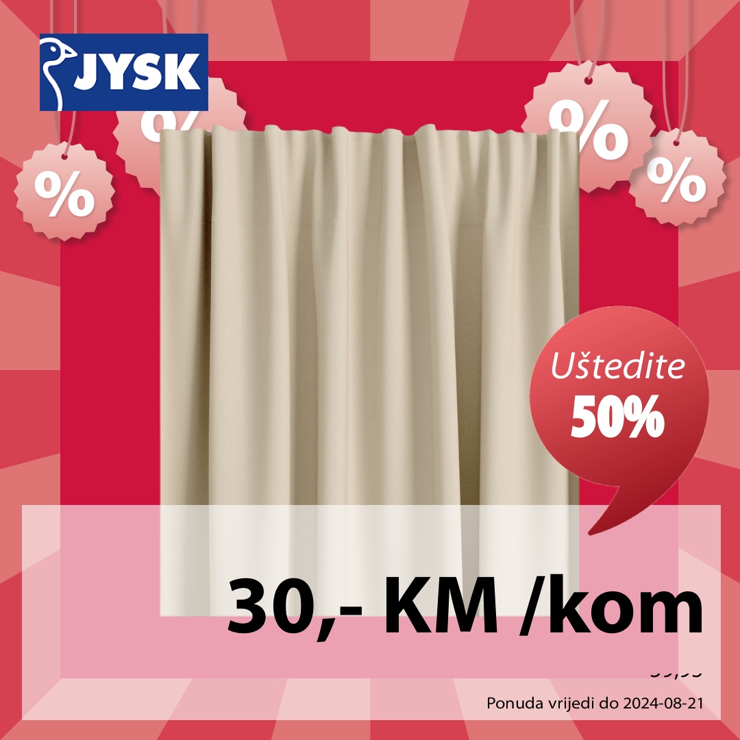 Jysk SNIŽENJE DO 60%