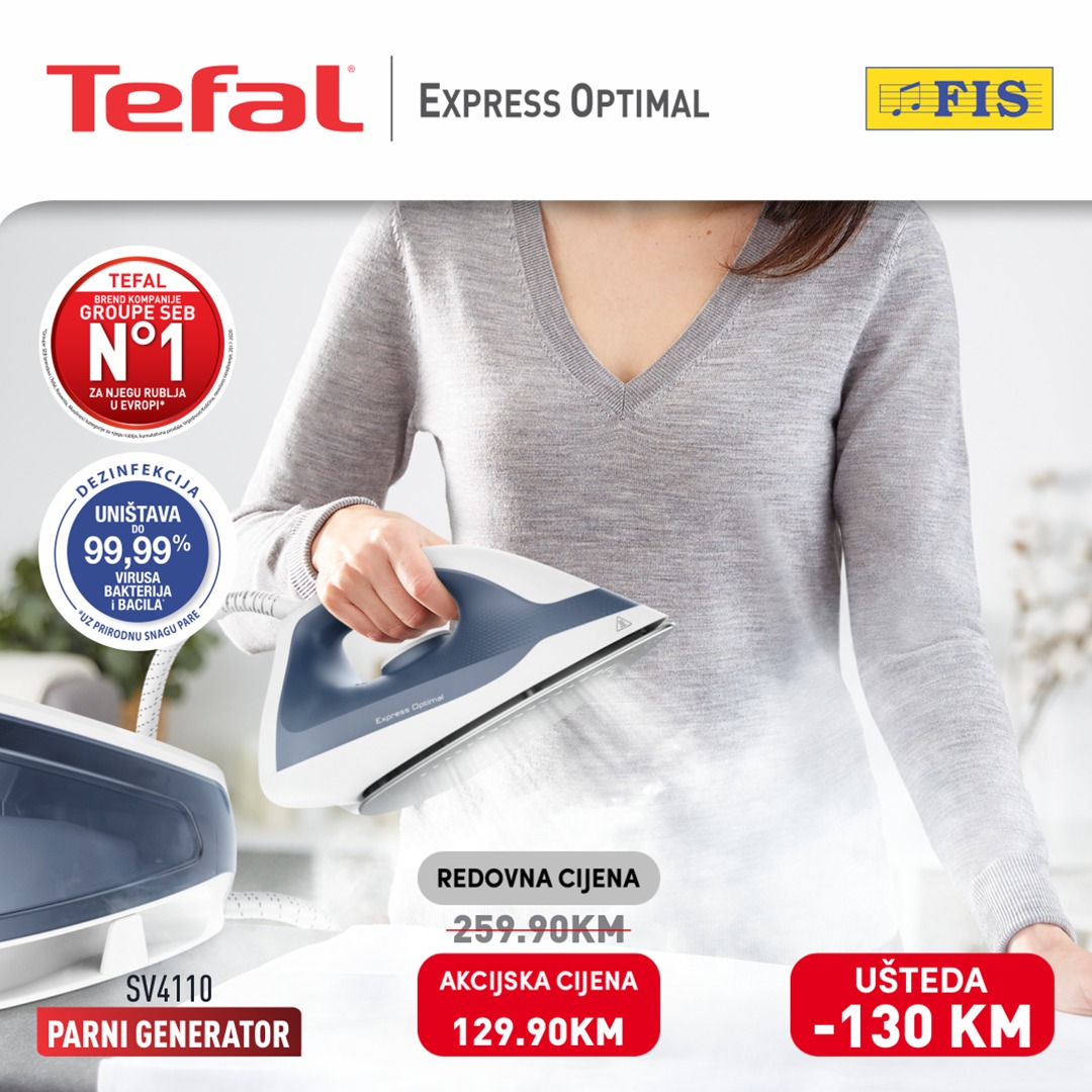 Tefal Rowenta SNIŽENJE 150 KM - akcija do 15.8.2024.