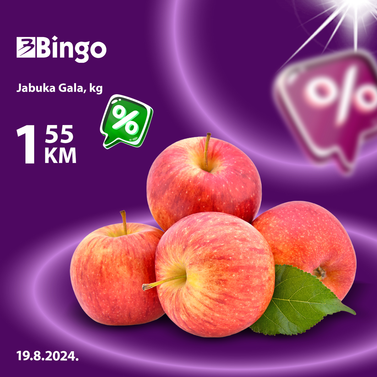 Bingo CIJENA DANA 19.8.2024. 