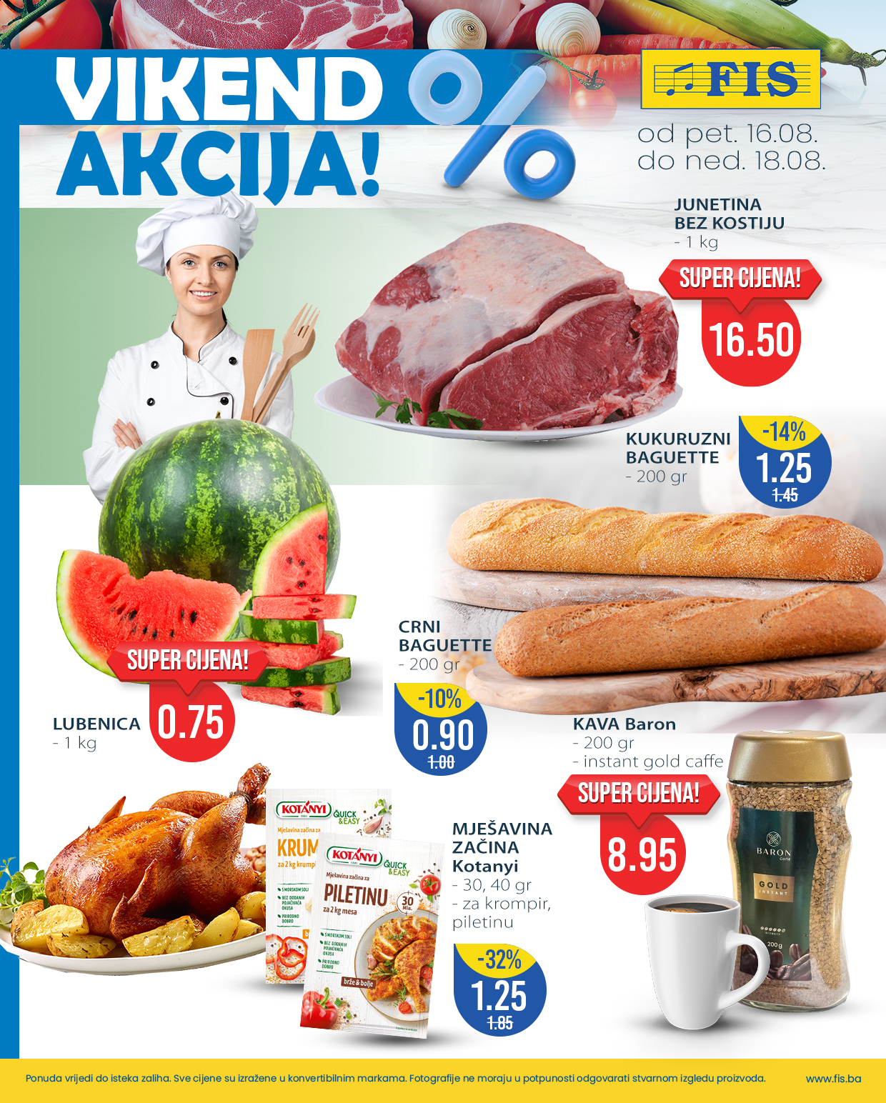 Fis vikend akcija 16-18.8.2024.