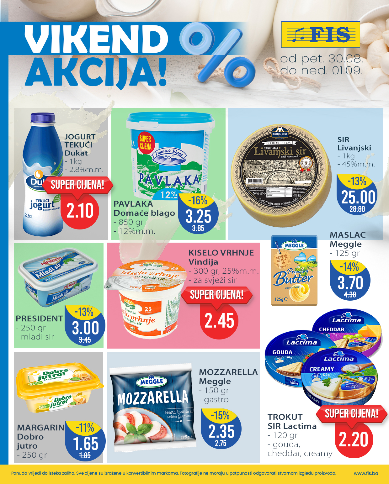 Fis vikend akcija 30.8-1.9.2024.