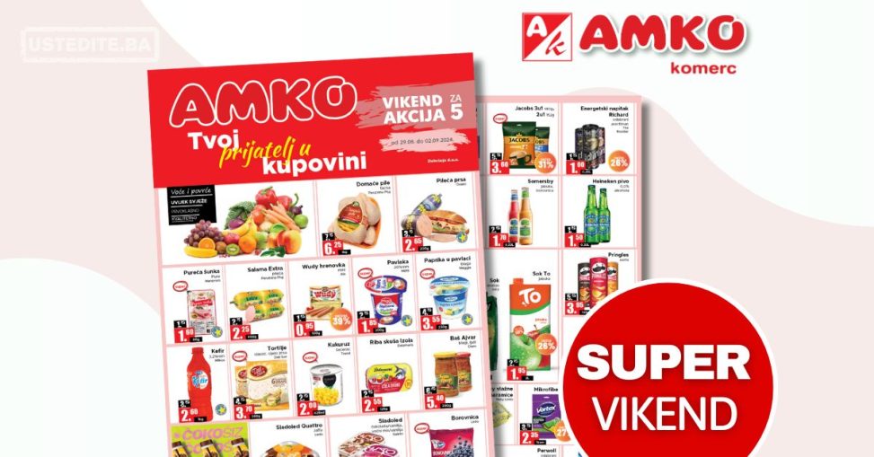 Amko vikend akcija 29.8-2.9.2024.