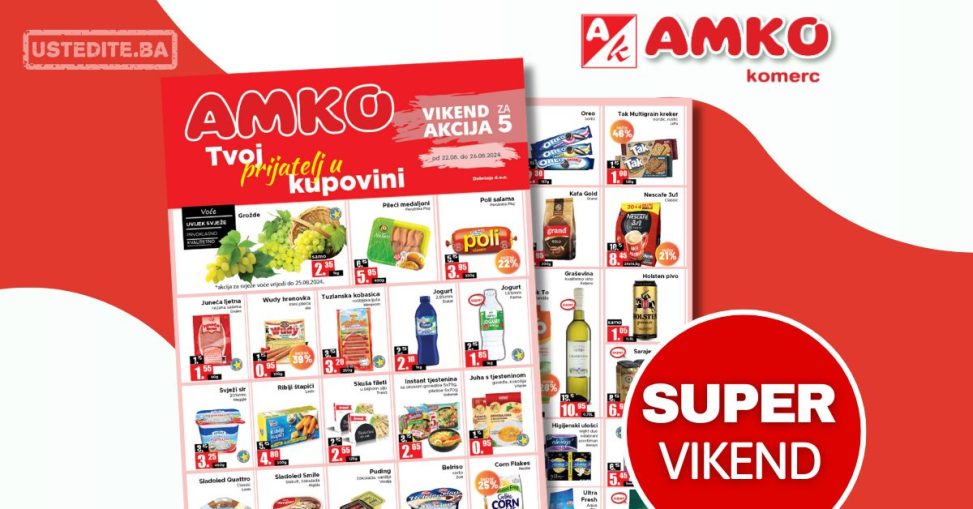 Amko vikend akcija 22-26.8.2024.