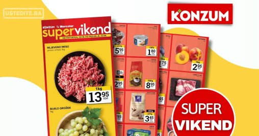 Konzum vikend akcija 22-25.8.2024.