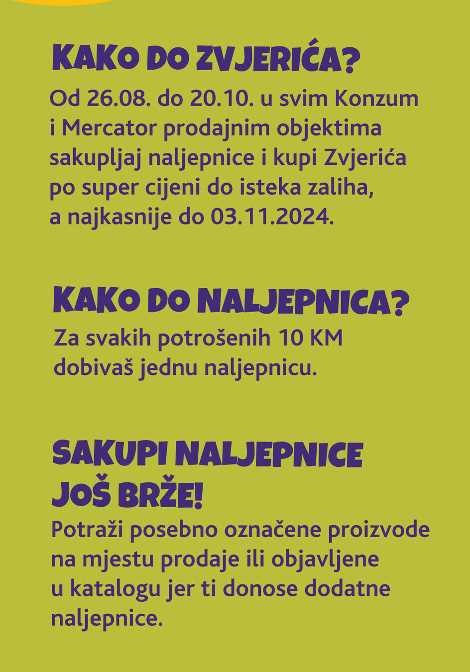 Konzum Zvjerići 2