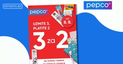 Pepco akcija UZMITE 3, PLATITE 2 - 8-14.8.2024.